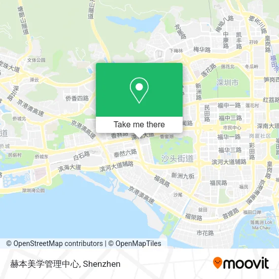 赫本美学管理中心 map