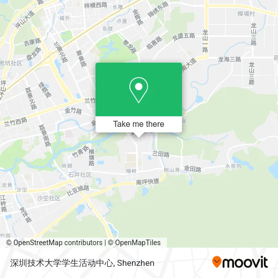 深圳技术大学学生活动中心 map