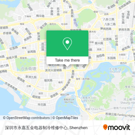 深圳市永嘉五金电器制冷维修中心 map