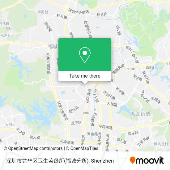 深圳市龙华区卫生监督所(福城分所) map
