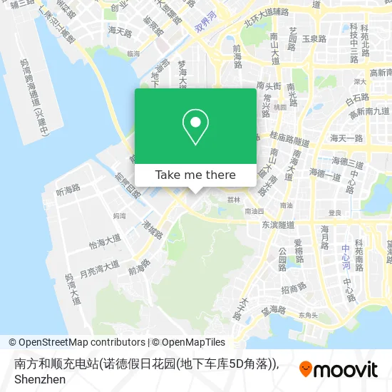 南方和顺充电站(诺德假日花园(地下车库5D角落)) map