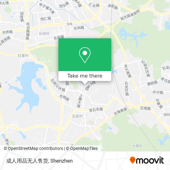 成人用品无人售货 map
