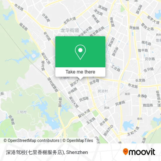 深港驾校(七里香榭服务店) map