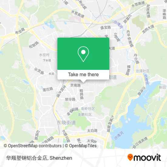 华顺塑钢铝合金店 map
