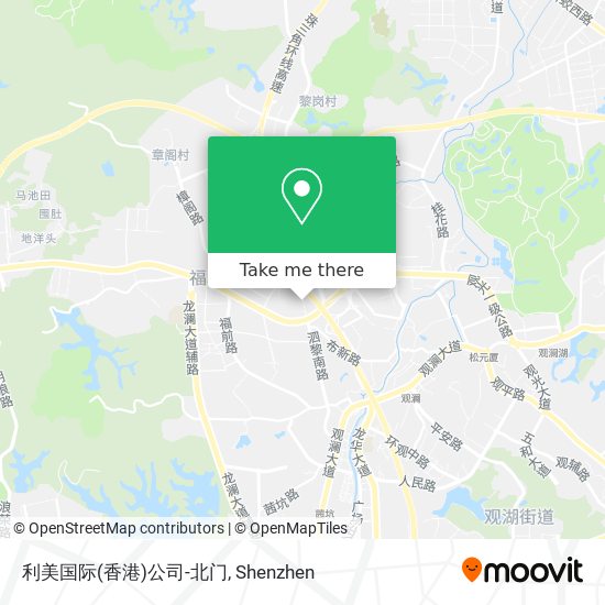 利美国际(香港)公司-北门 map