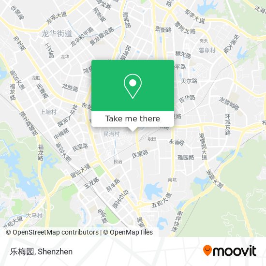 乐梅园 map