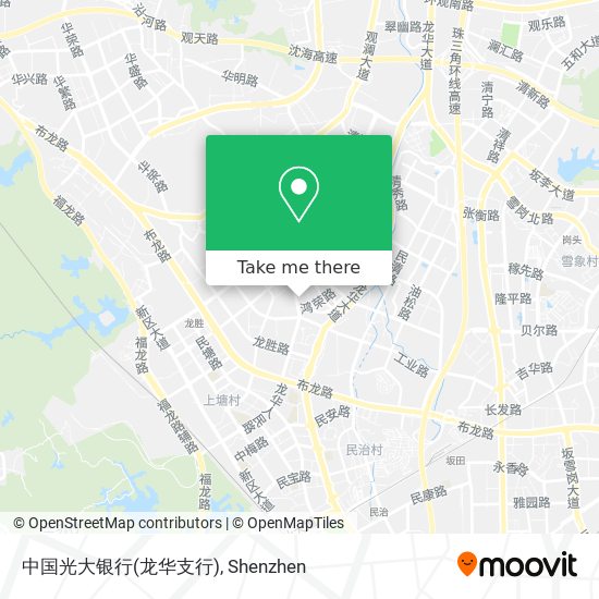 中国光大银行(龙华支行) map