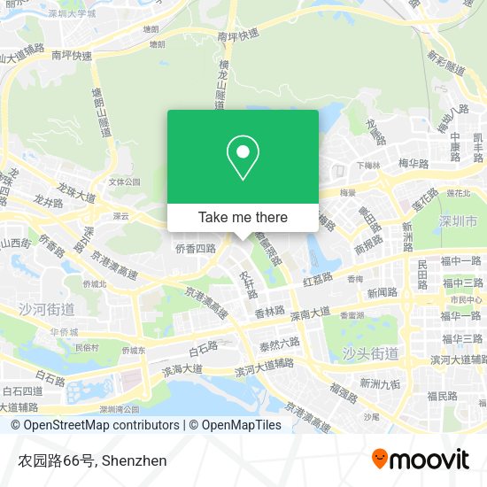 农园路66号 map