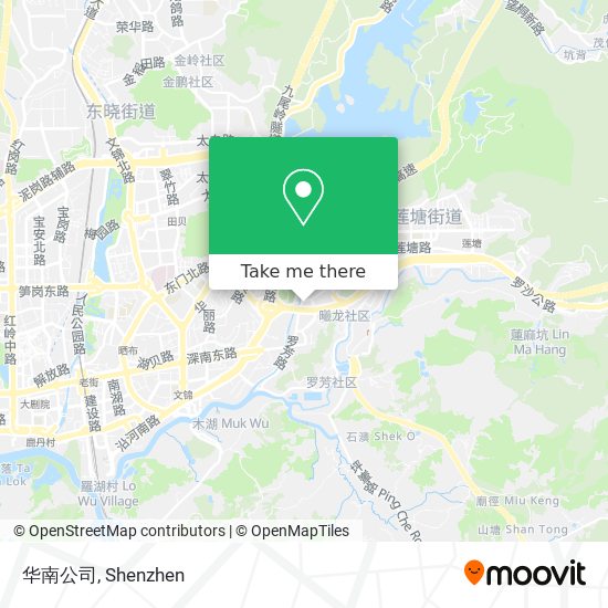 华南公司 map