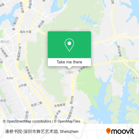康桥书院-深圳市舞艺艺术团 map