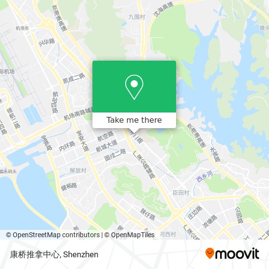 康桥推拿中心 map