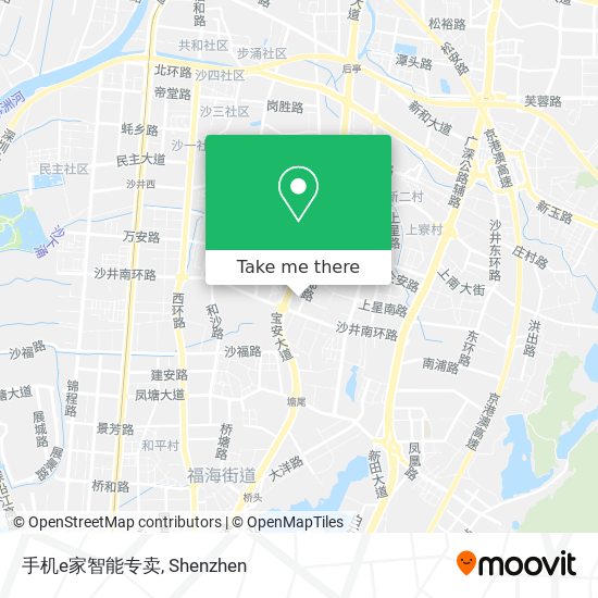 手机e家智能专卖 map