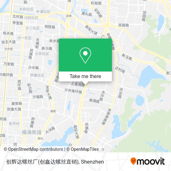 创辉达螺丝厂(创鑫达螺丝直销) map