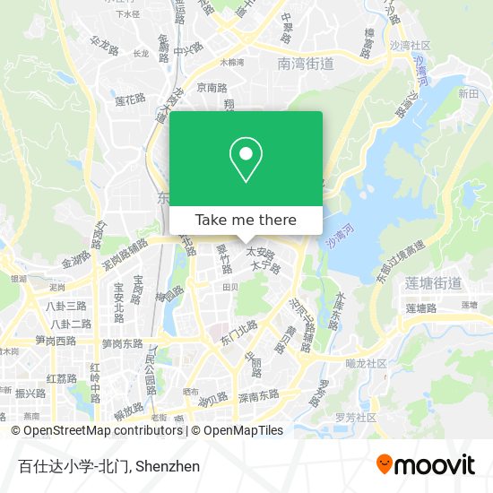 百仕达小学-北门 map