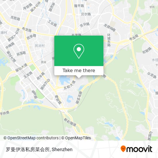 罗曼伊洛私房菜会所 map