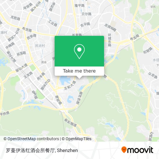 罗蔓伊洛红酒会所餐厅 map