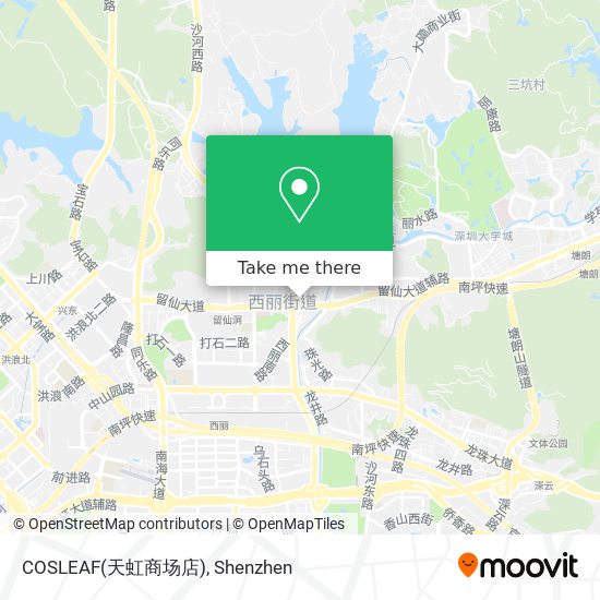COSLEAF(天虹商场店) map