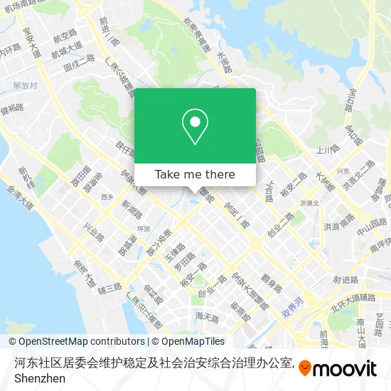河东社区居委会维护稳定及社会治安综合治理办公室 map