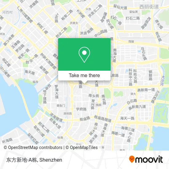 东方新地-A栋 map