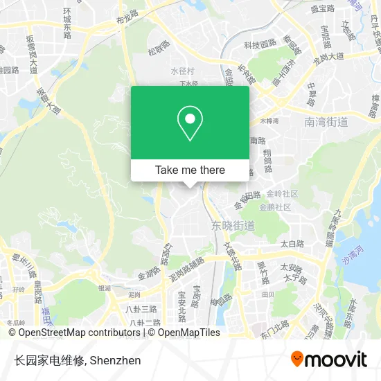 长园家电维修 map