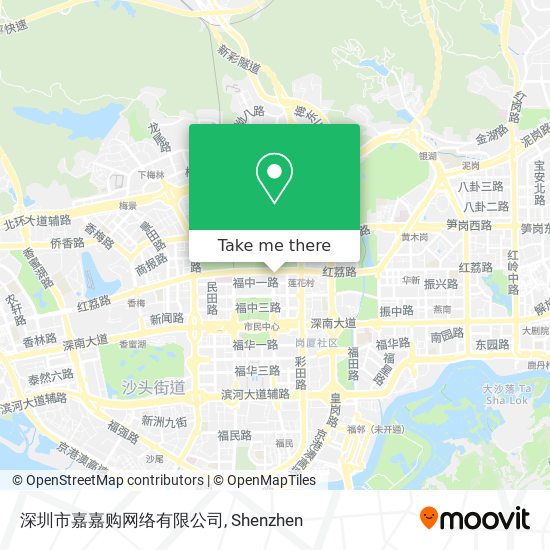 深圳市嘉嘉购网络有限公司 map