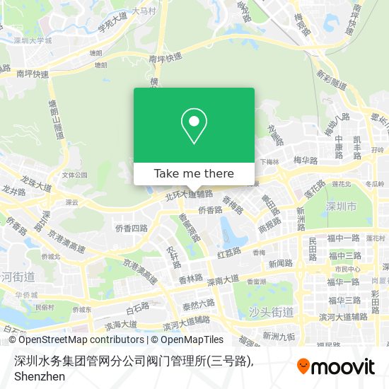 深圳水务集团管网分公司阀门管理所(三号路) map