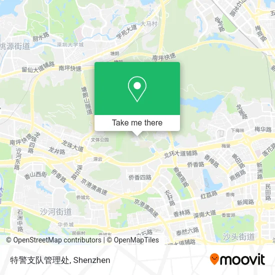 特警支队管理处 map