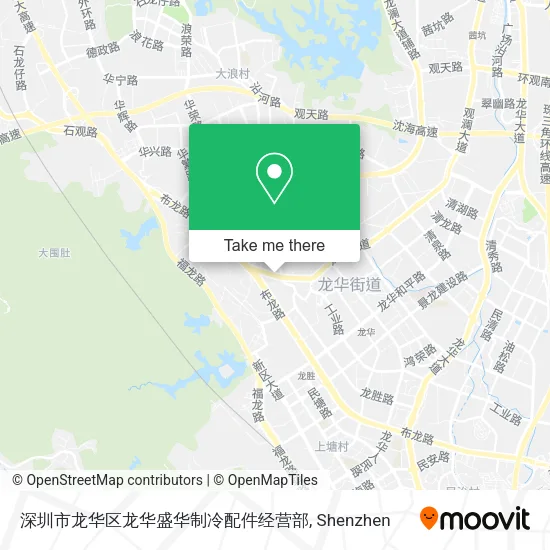 深圳市龙华区龙华盛华制冷配件经营部 map