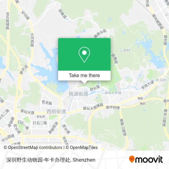 深圳野生动物园-年卡办理处 map