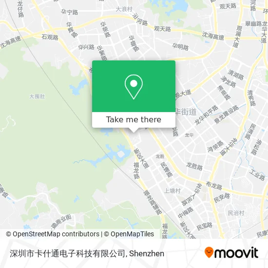 深圳市卡什通电子科技有限公司 map