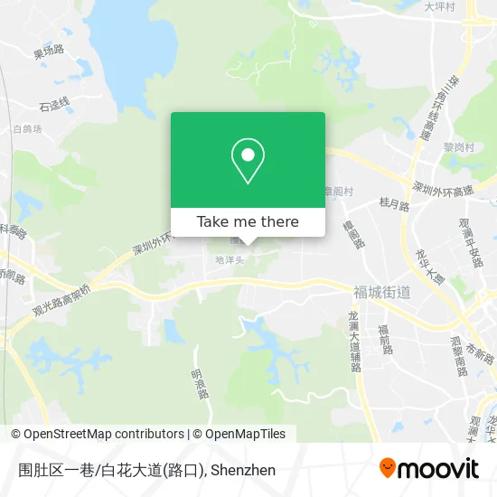围肚区一巷/白花大道(路口) map