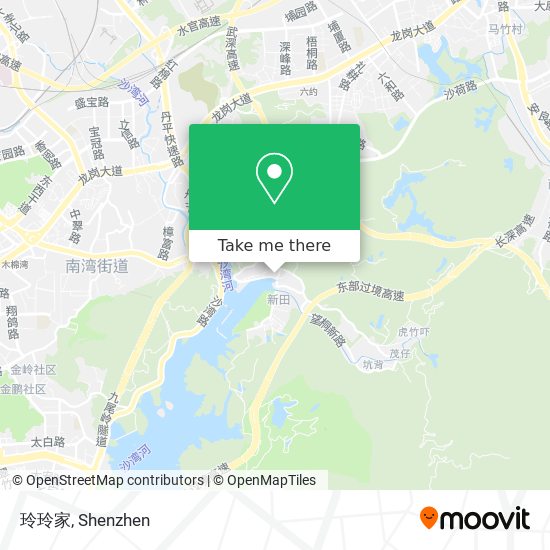 玲玲家 map