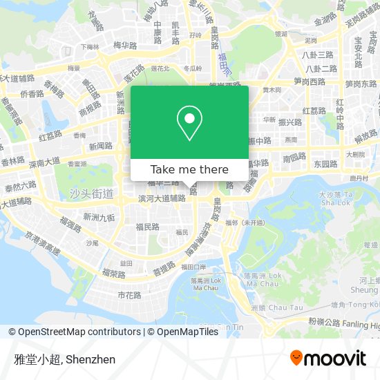 雅堂小超 map