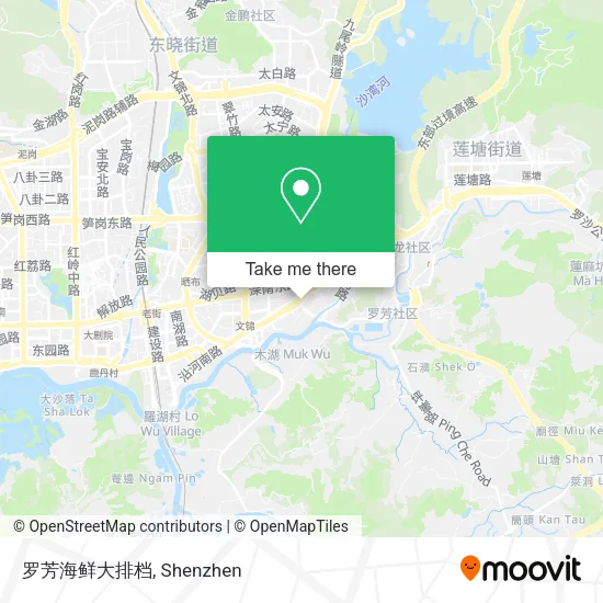 罗芳海鲜大排档 map
