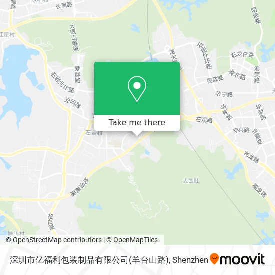 深圳市亿福利包装制品有限公司(羊台山路) map