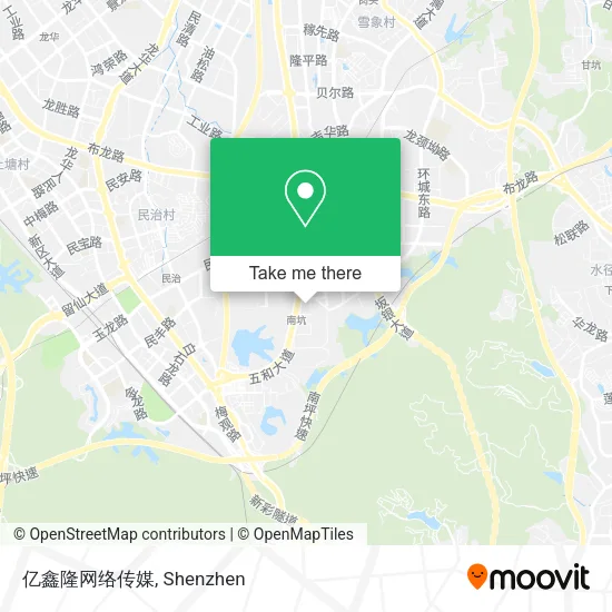 亿鑫隆网络传媒 map