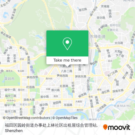 福田区园岭街道办事处上林社区出租屋综合管理站 map