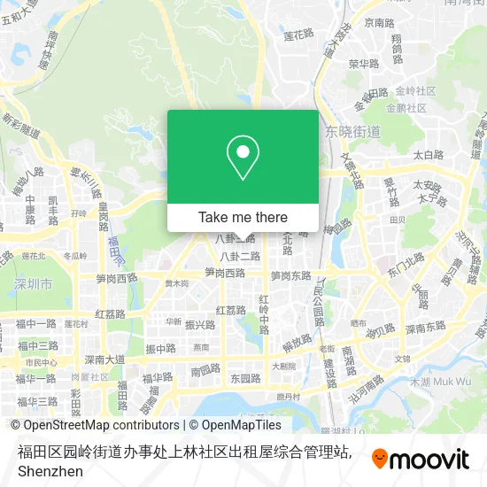 福田区园岭街道办事处上林社区出租屋综合管理站 map