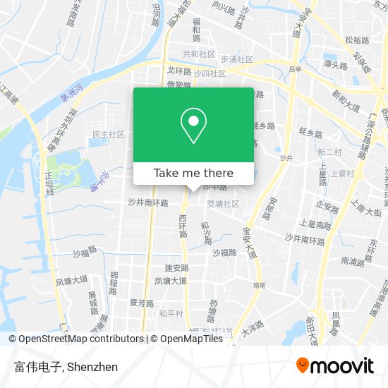 富伟电子 map