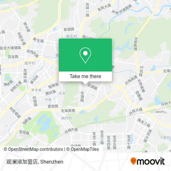 观澜湖加盟店 map