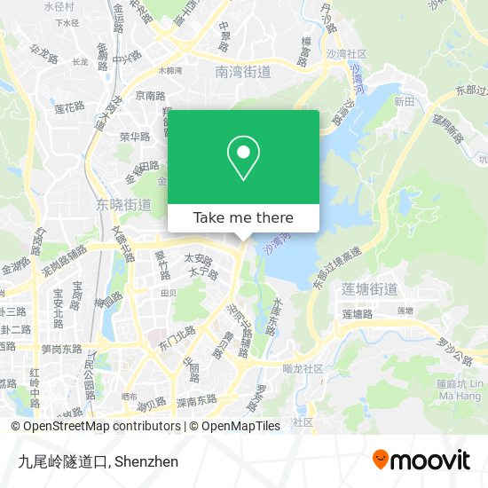 九尾岭隧道口 map