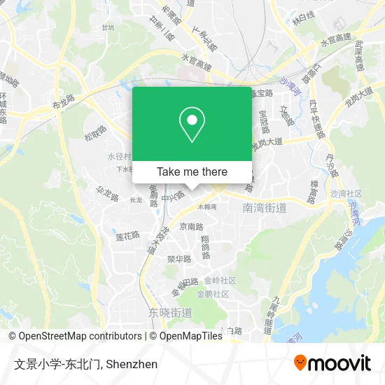 文景小学-东北门 map