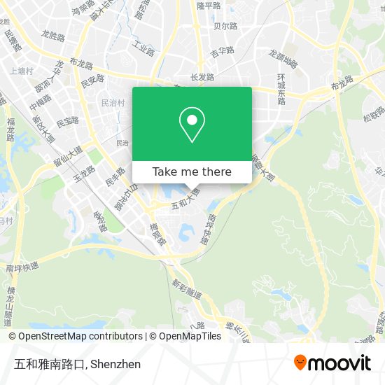 五和雅南路口 map