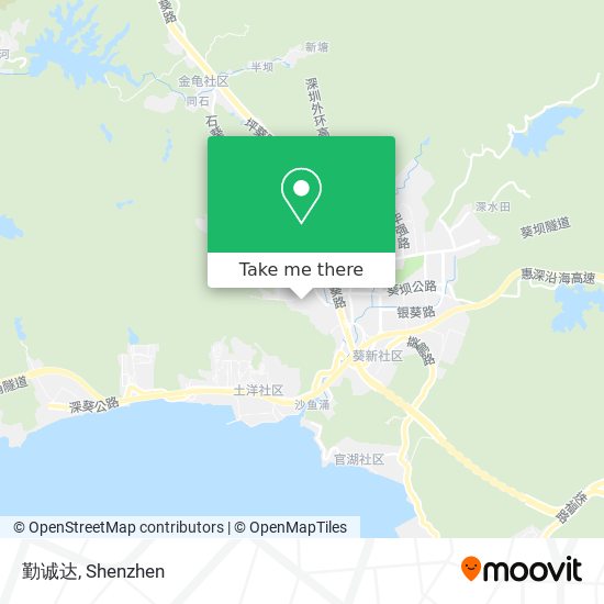 勤诚达 map