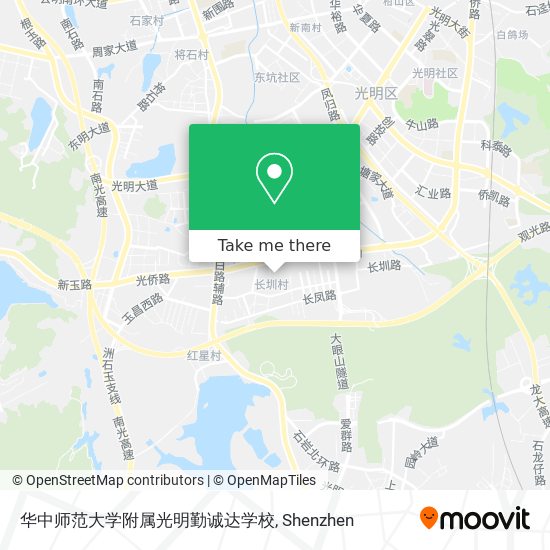 华中师范大学附属光明勤诚达学校 map