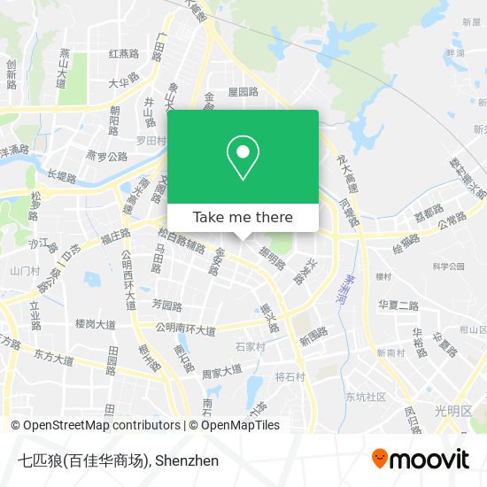 七匹狼(百佳华商场) map