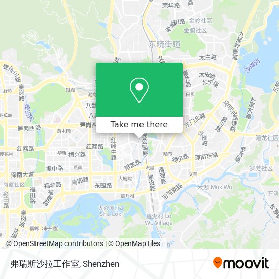弗瑞斯沙拉工作室 map