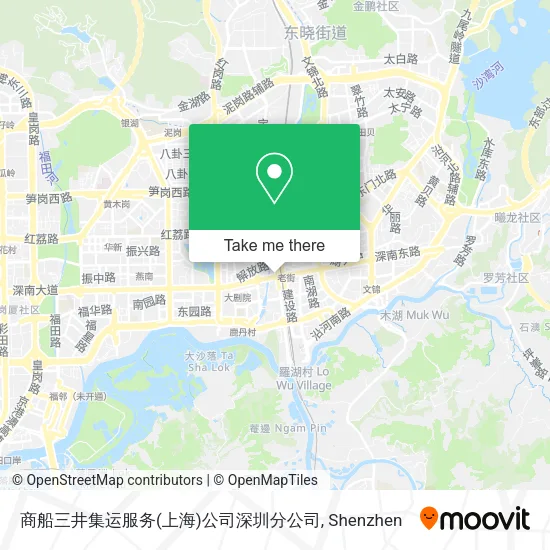 商船三井集运服务(上海)公司深圳分公司 map