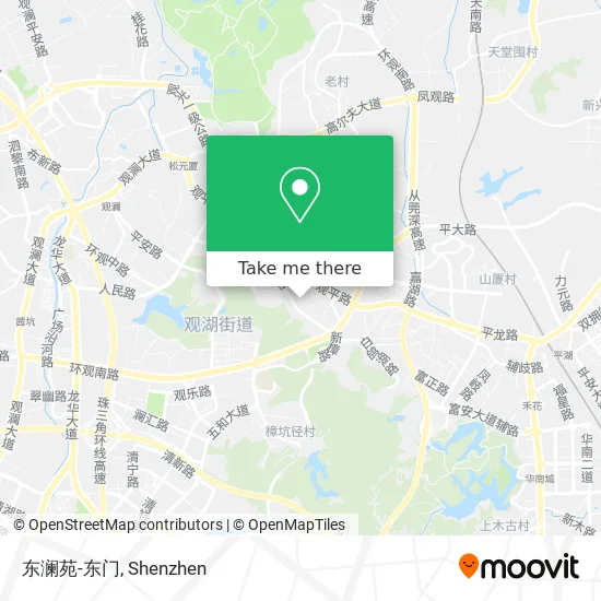 东澜苑-东门 map