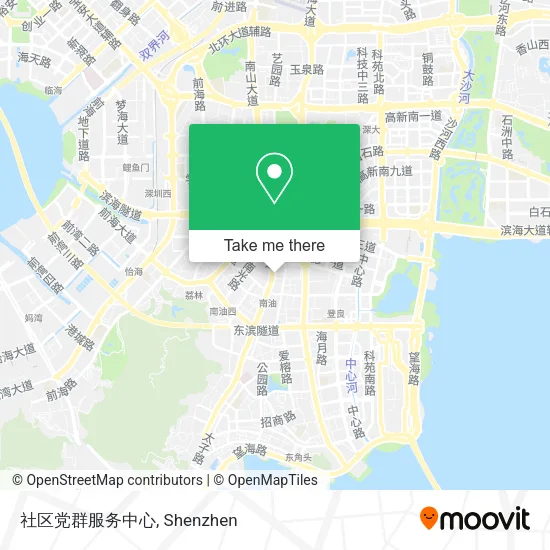 社区党群服务中心 map